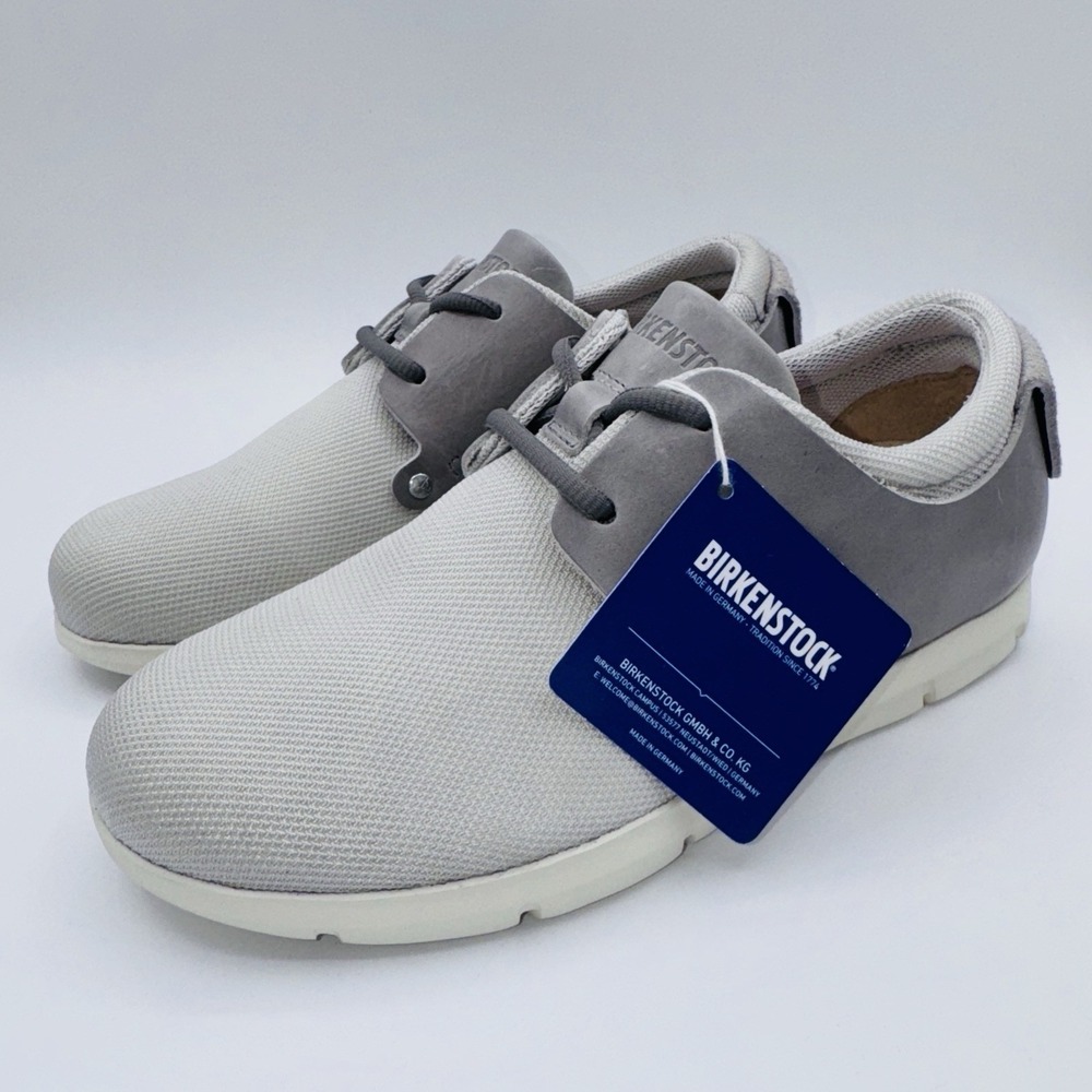 Birkenstock Minot Sneakers Women's Size 7 EU 38 Gray‎ White
